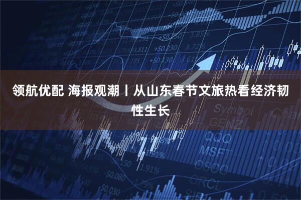 领航优配 海报观潮丨从山东春节文旅热看经济韧性生长