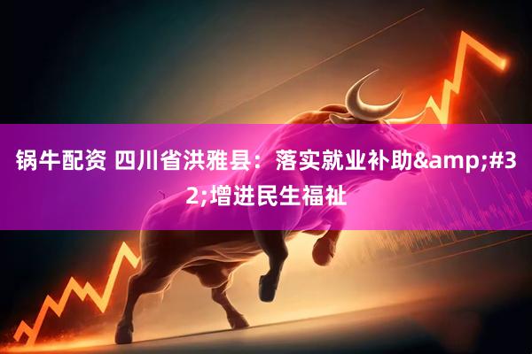 锅牛配资 四川省洪雅县：落实就业补助&#32;增进民生福祉