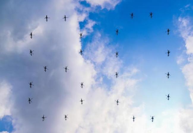 阅兵复制粘贴名场面已刷N遍 全程精彩回顾